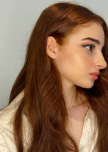 Load image into Gallery viewer, 0.40cts Diamond Halo Stud Earrings in 18k White Gold