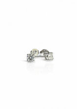 Load image into Gallery viewer, 0.60cts Lab Grown Diamond Stud Earrings in 18k White Gold
