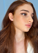 Load image into Gallery viewer, 1.00cts Diamond Stud Earrings in 18k White Gold