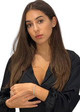 Load image into Gallery viewer, 6.00ct Lab Grown Tennis Bracelet 18k Gold VS/VVS