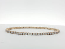 Load image into Gallery viewer, 4.00ct Lab Grown Flexi Tennis Bangle in 9k Gold
