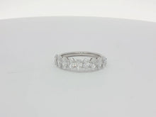 Load image into Gallery viewer, 1.60ct Lab Grown Oval Half Eternity Ring in 9k Gold
