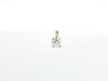 Load image into Gallery viewer, 1.45ct Lab Grown Single Solitaire Pendant in 9k Gold