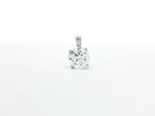 Load image into Gallery viewer, 4.00ct IGI Lab Grown Solitaire Pendant in 18k Gold