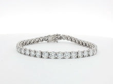 Load image into Gallery viewer, 14.00ct Lab Grown Four Claw Tennis Bracelet in 9k Gold