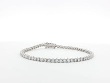 Load image into Gallery viewer, 4.00ct Lab Grown Four Claw Tennis Bracelet in 9k Gold