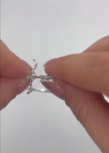 Load and play video in Gallery viewer, 1.15ct Diamond Tennis Bracelet in 18k White Gold