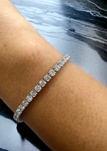Load image into Gallery viewer, 8.00ct Diamond Tennis Bracelet in 18k White Gold
