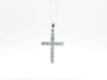 Load image into Gallery viewer, 1.50ct Lab Grown Cross Pendant in 18k Gold
