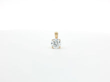 Load image into Gallery viewer, 1.20ct Lab Grown Single Solitaire Pendant in 9k Gold
