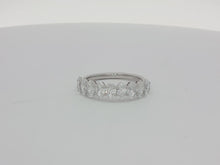 Load and play video in Gallery viewer, 1.60ct Lab Grown Oval Half Eternity Ring in 9k Gold

