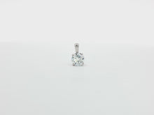 Load and play video in Gallery viewer, 1.00ct Lab Grown Single Solitaire Pendant  in 9k Gold
