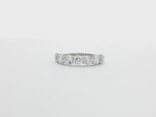 Load and play video in Gallery viewer, 2.30ct Lab Grown Half Eternity Ring in 9k Gold
