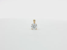 Load and play video in Gallery viewer, 1.20ct Lab Grown Single Solitaire Pendant in 18k Gold
