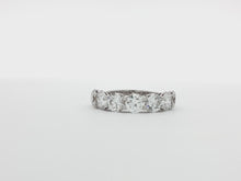 Load and play video in Gallery viewer, 3.40ct Lab Grown Half Eternity Ring in 9k Gold
