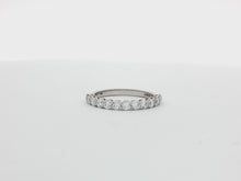 Load and play video in Gallery viewer, 0.80ct Lab Grown Half Eternity Ring in 18k Gold

