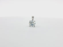 Load and play video in Gallery viewer, 2.00ct IGI Lab Grown Single Solitaire Pendant in 18k Gold
