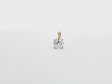 Load and play video in Gallery viewer, 1.45ct Lab Grown Single Solitaire Pendant in 18k Gold
