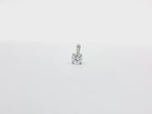 Load and play video in Gallery viewer, 0.50cts Lab Grown Single Solitaire Pendant in 18k Gold
